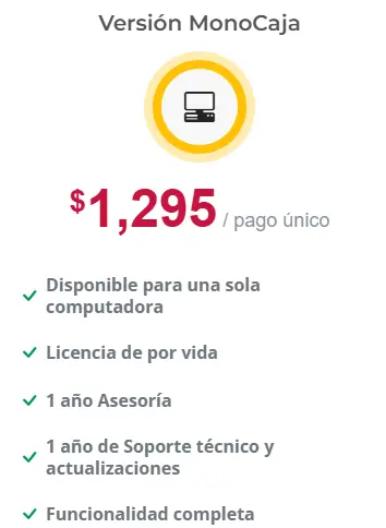 Software Mi Tienda Fácil versión MonoCaja